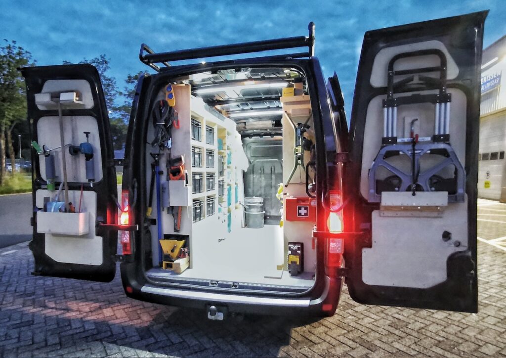 Pop-up Winkel Transport